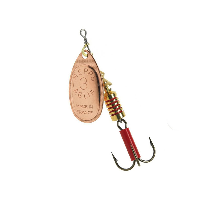 Lingura Rotativa Mepps Aglia, marimea 2, Copper, 4.5gr
