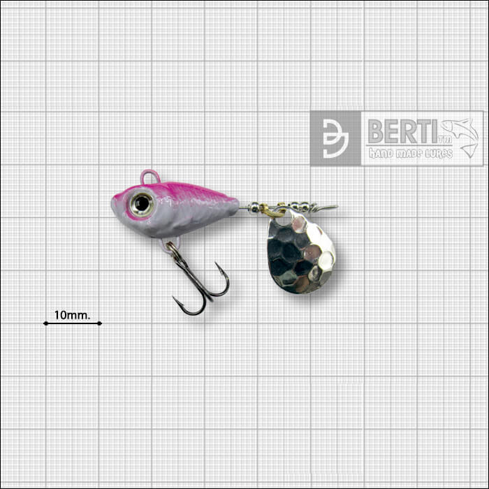 Bertilure Fish Helic Nr.1, culoare Alb-Roz Fluo, 7gr