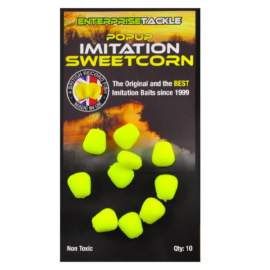 Porumb artificial Enterprise Tackle Pop-Up Sweetcorn Fluoro - Yellow