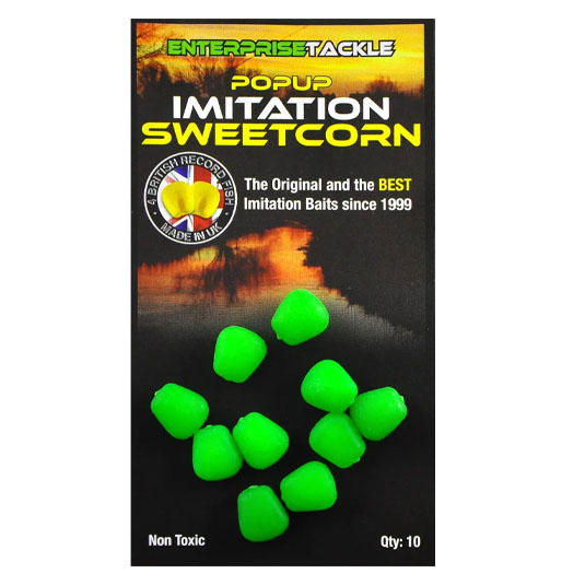 Porumb artificial Enterprise Tackle Pop-Up Sweetcorn Fluoro - Green