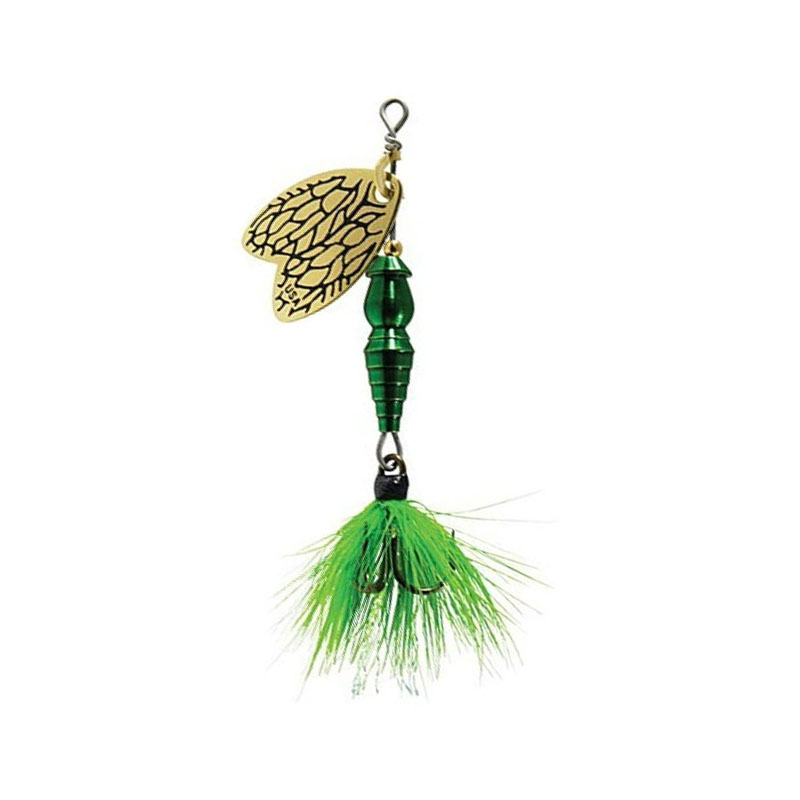 Rotativa Mepps Thunder Bug, marimea 0, Grasshopper-Gold, 2.5gr