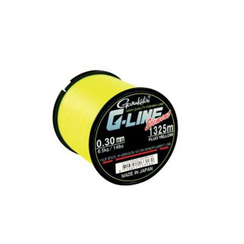 Fir monofilament Gamakatsu G-Line Element Yellow 0,40mm/11kg/770m