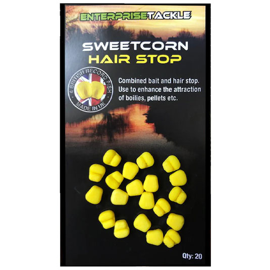Porumb artificial Enterprise Tackle Sweetcorn Hair Stop  - Mini Yellow