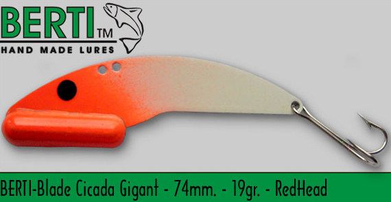 Bertilure Cicada Gigant, culoare Red Head, 19 gr