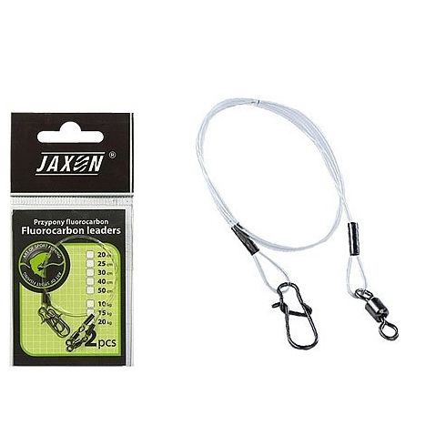 Strune Jaxon Fluorocarbon Jerk 40cm/20kg - 2buc/plic