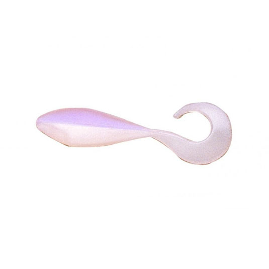 Shad Bass Assassin Curly Shad 5cm, culoare Albino Shad