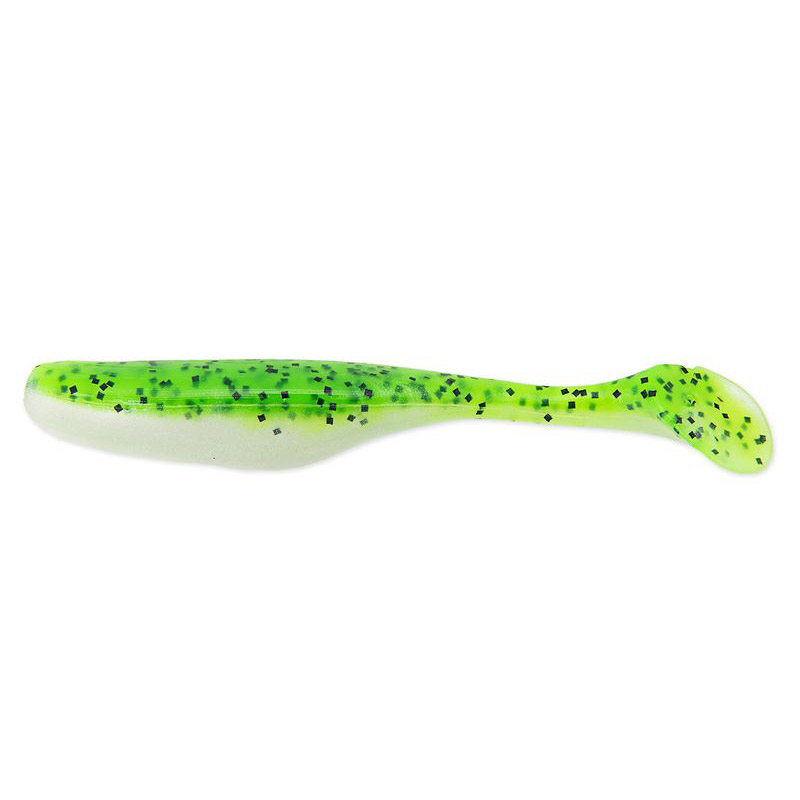 Shad Bass Assassin Turbo Shad 10cm, culoare Chartreuse Pepper Shad