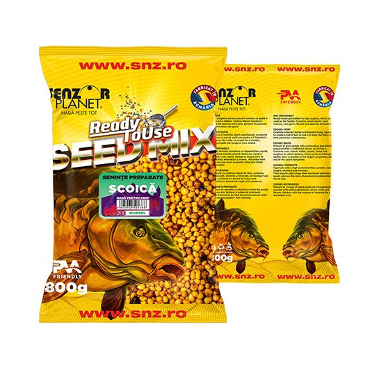Seminte Senzor preparate, aroma Scoica 800g