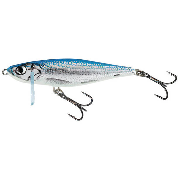Vobler Salmo Thrill Sinking 7cm/13g culoare Blue Fingerling